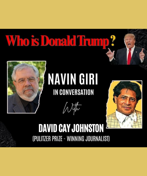Navin Krishna Giri with David Cay Johnson